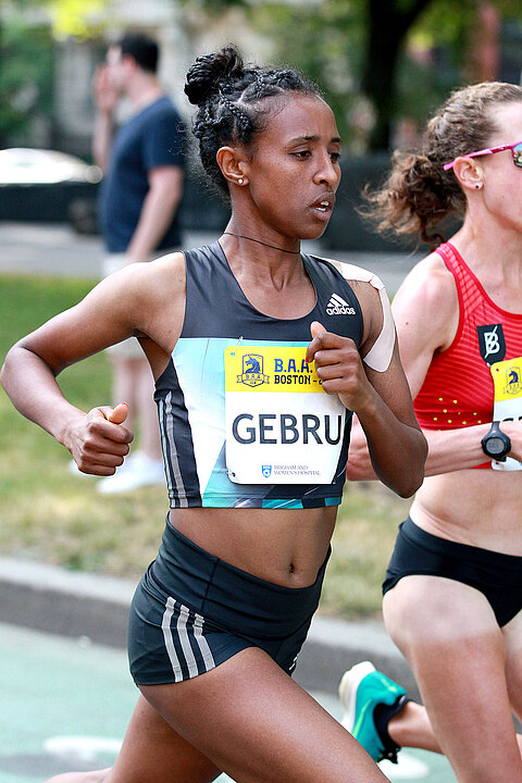 die Läuferin Gebru Azmera © Photorun