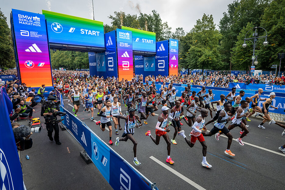 Läufer beim BMW Berlin Marathon © SCC EVENTS camera4