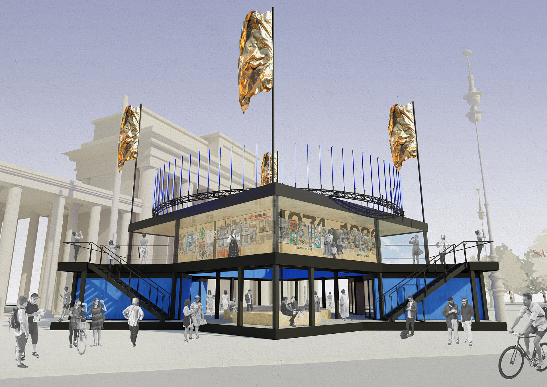 Graphic of the Move building © SCC Events